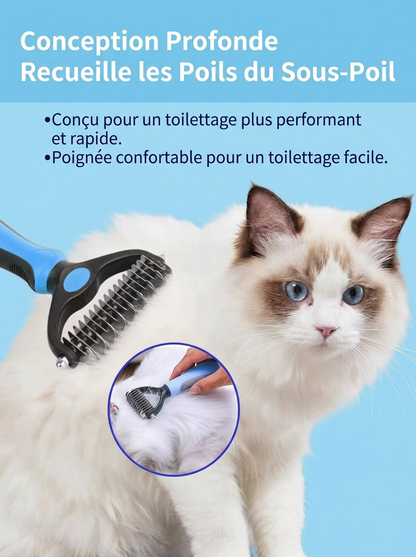 Brosse de toilettage pour animaux de compagnie
